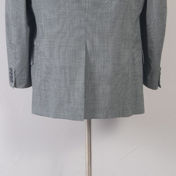 Hart Schaffner & Marx Men's Suit Wool Gray 42R 34X34 - Picture 7 of 12